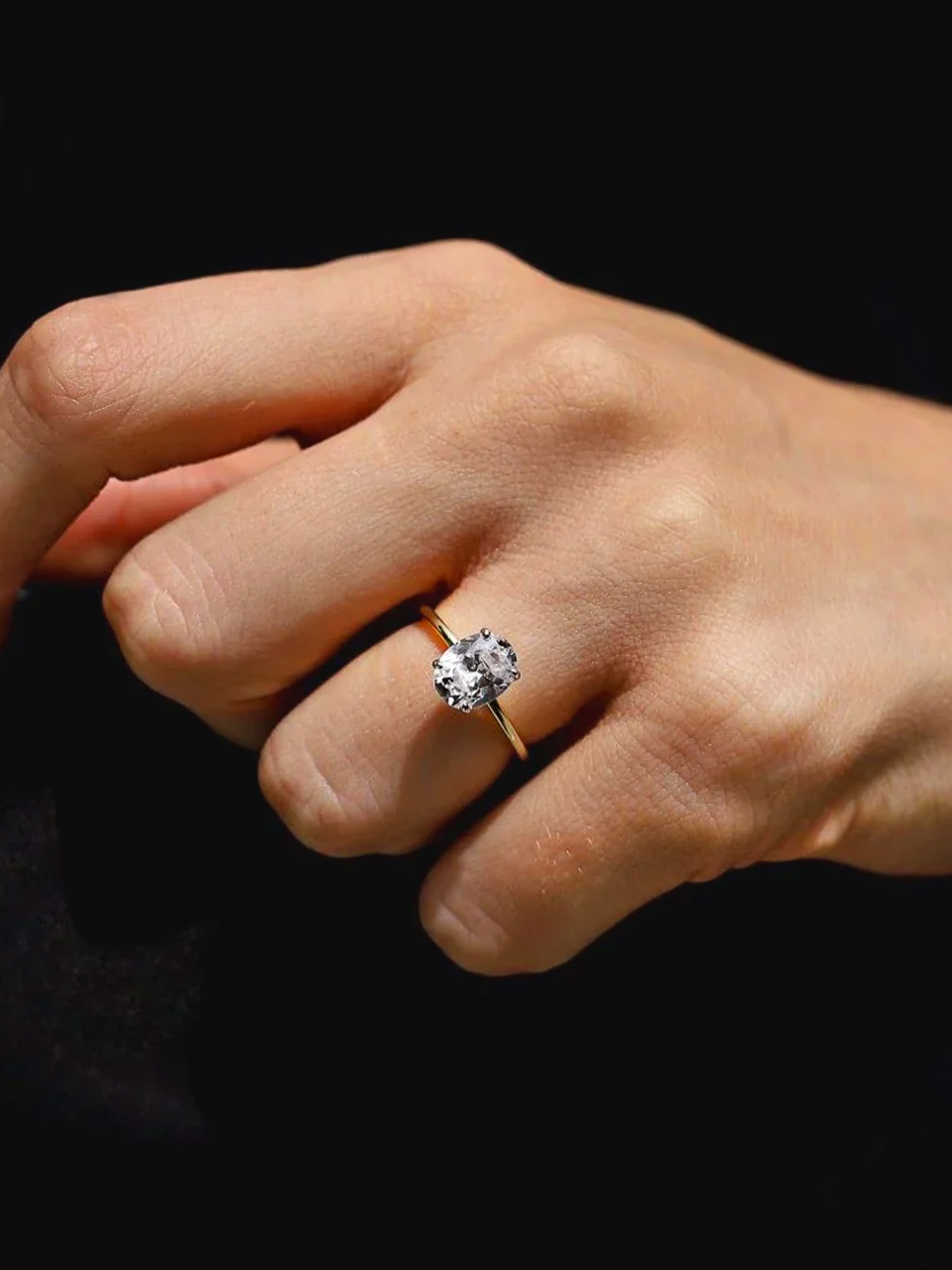 Oval Halo Diamond Solitaire Ring Cheltenham Beards Jewellers